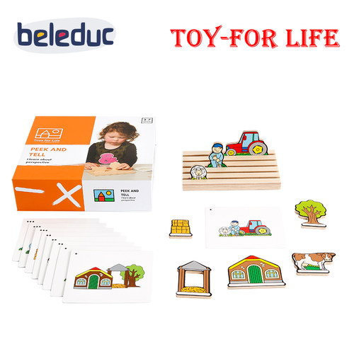 贝乐多Toy-for life 全景组图游戏 空间感知故事编写能力儿童玩具