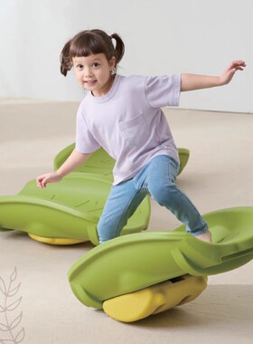 台湾进口WEPLAY 叶转叶摇 儿童运动玩具幼儿前庭平衡训练感统器材