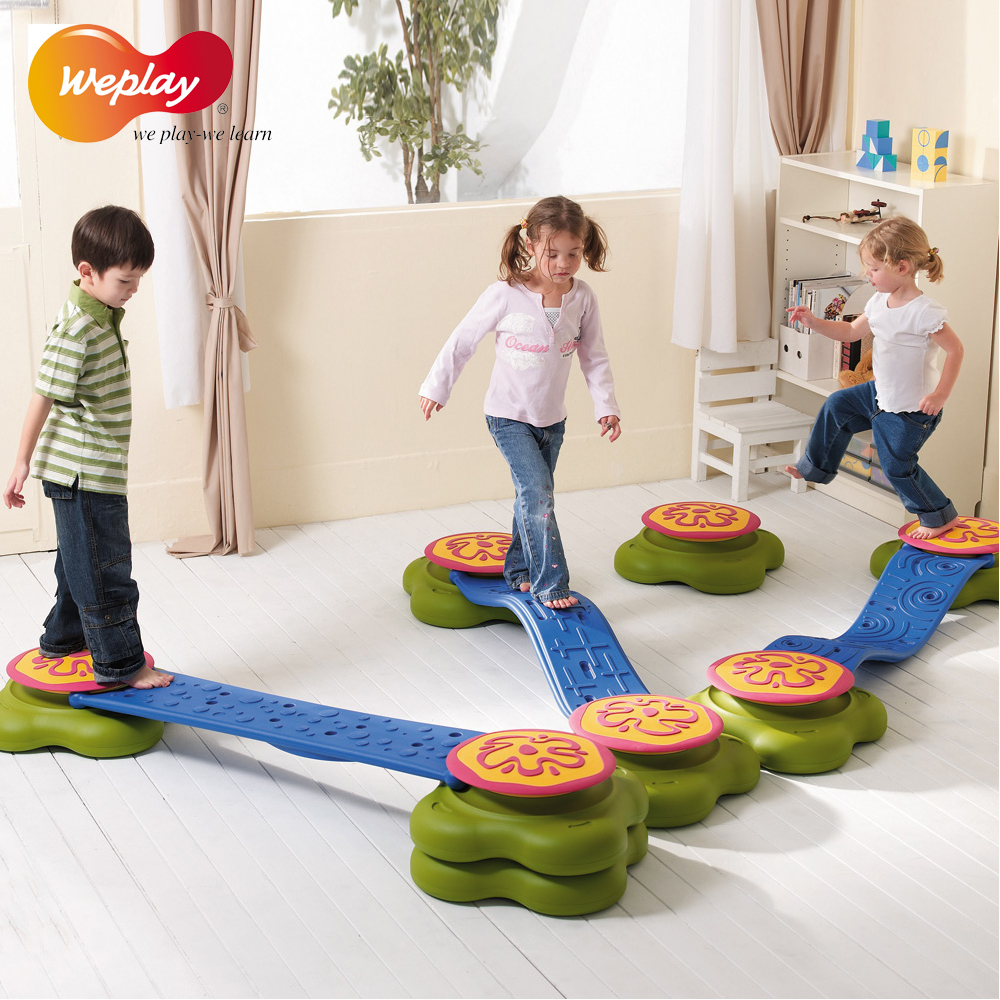 进口台湾WEPLAY 快乐岛动作平衡组 幼儿感统训练器材儿童运动玩具