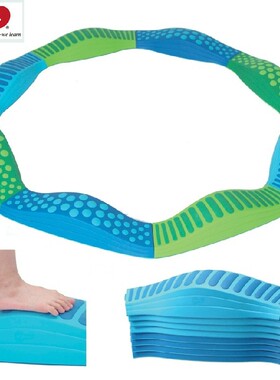 台湾weplay 波浪触觉步道 幼儿前庭感统训练运动平衡器材儿童玩具