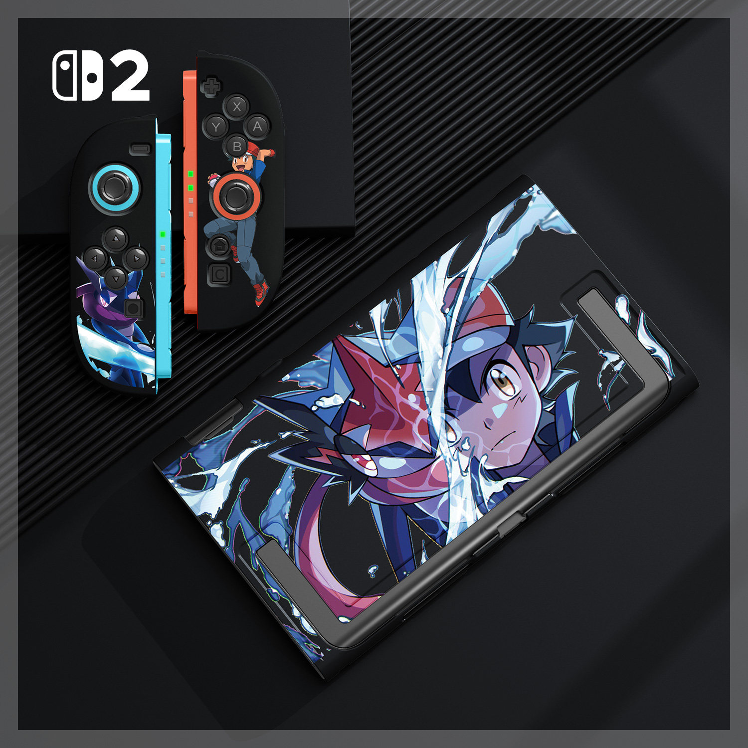 Switch2/OLED宝可梦忍蛙保护壳