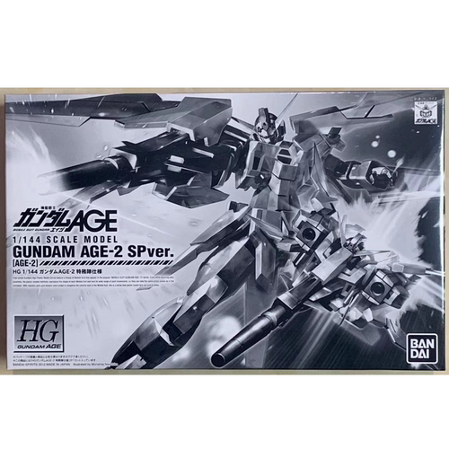 热血玩具模型手办 高达 HG AGE-2 特务队式样 白色1/144 PB限定