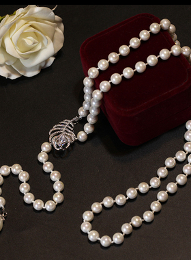 项链品牌时尚百搭长款流苏挂件