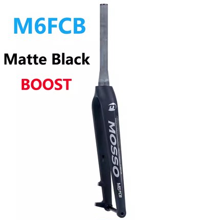 峰大MOSSO山地车硬叉碳纤维BOOST桶轴110MM碟刹兼容27.5/29寸前叉