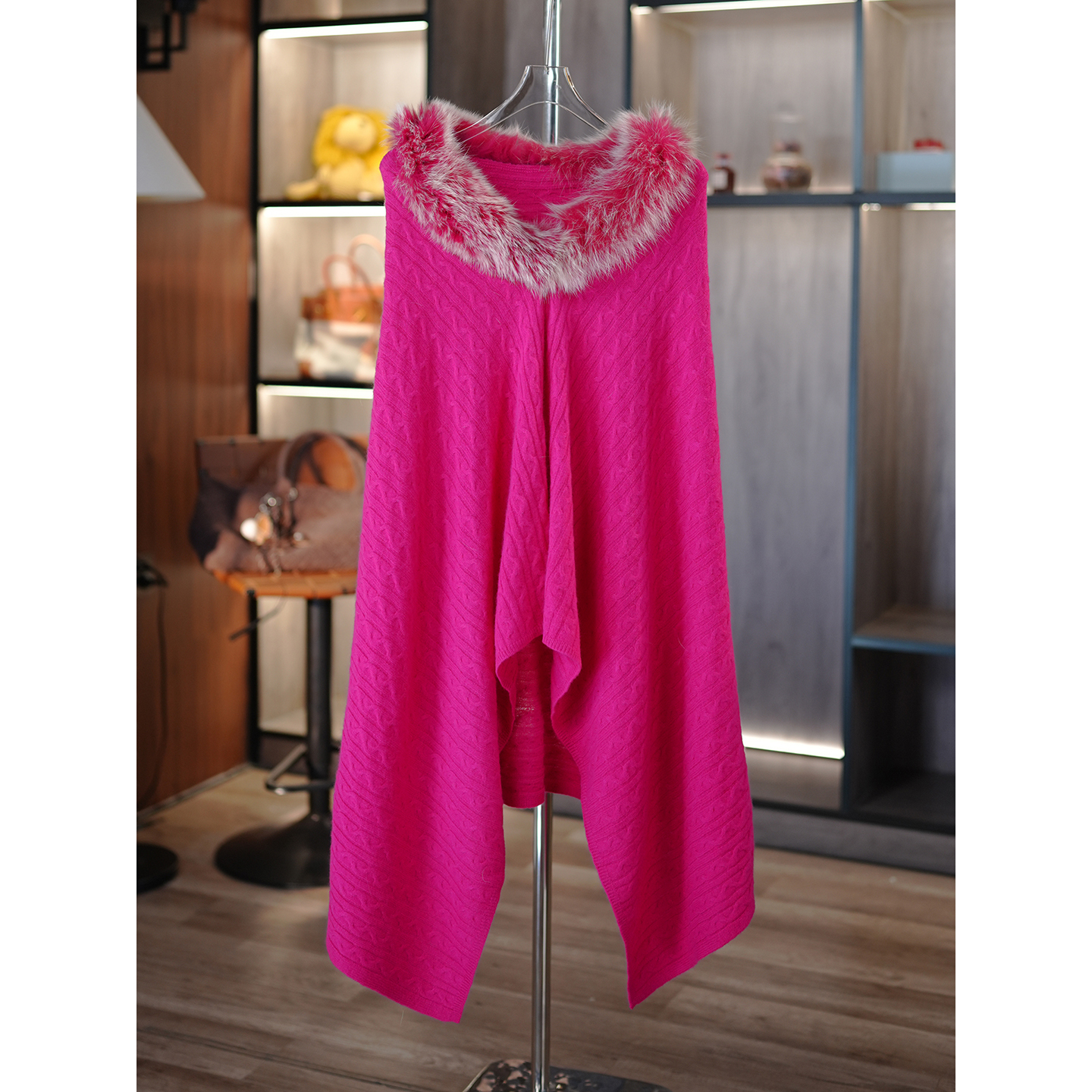 披肩斗篷意大利山羊绒慵懒冬季