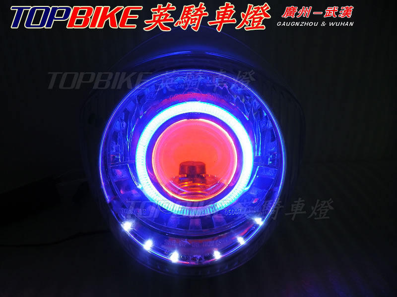 比亚乔FLY125/50/100 改装大灯总成 天使眼 透镜 配件 出口德比版|msdalam kategori motosikal/Equipment/Fitting, Aksesori motosikal, lampu motosikal - dari Buy2taobao.com untuk memberikan perkhidmatan ejen Taobao profesional membeli