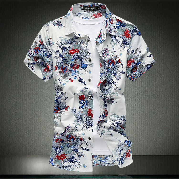 2022黑底3705P45新花型高品质弹力丝光衬衣短袖9码，男装衬衫，星座1106-1