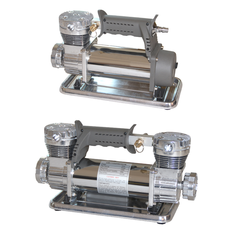 双缸轮胎冲12V大功率车载充气泵