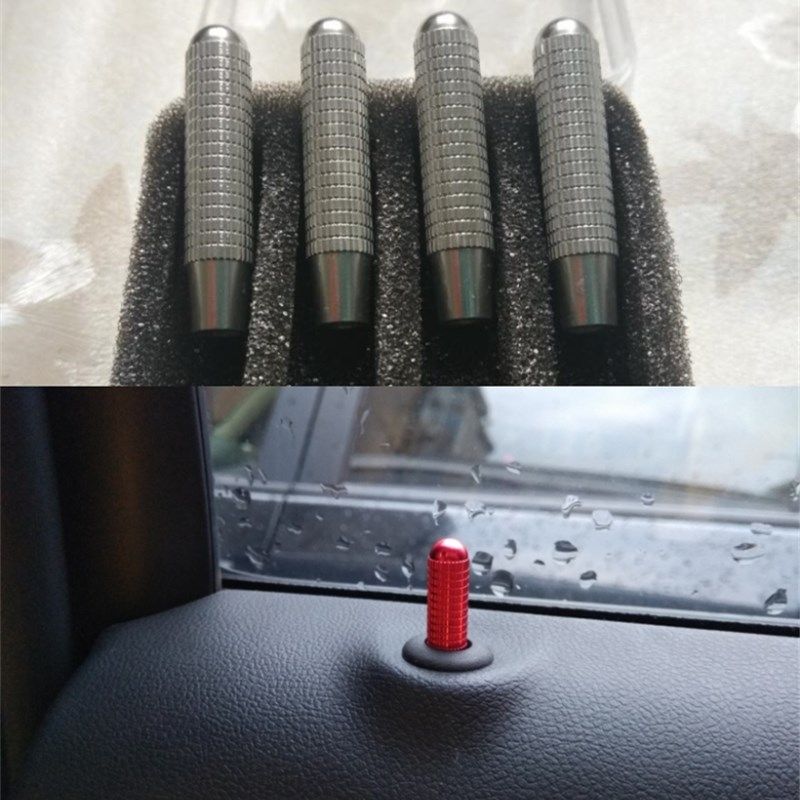 奔驰A180 GLA cla200门提金属改装A B CLA级车门锁栓替换装饰杆