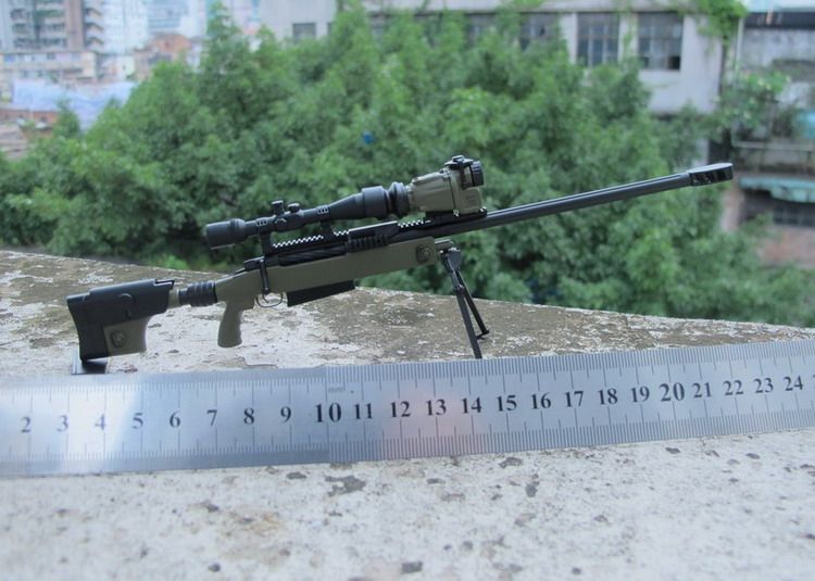 zytoys 1:6 tac-50 狙击枪模型 军绿色 mk15 tac50 兵人配件特价