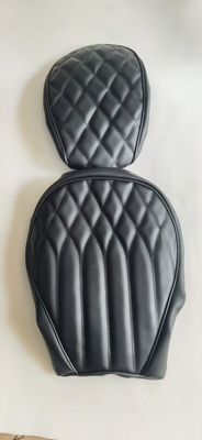 豪爵TR300加厚坐垫套  tr300定制坐垫皮 tr复古改装坐皮哑光配色