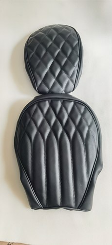 豪爵TR300加厚坐垫套  tr300定制坐垫皮 tr复古改装坐皮哑光配色