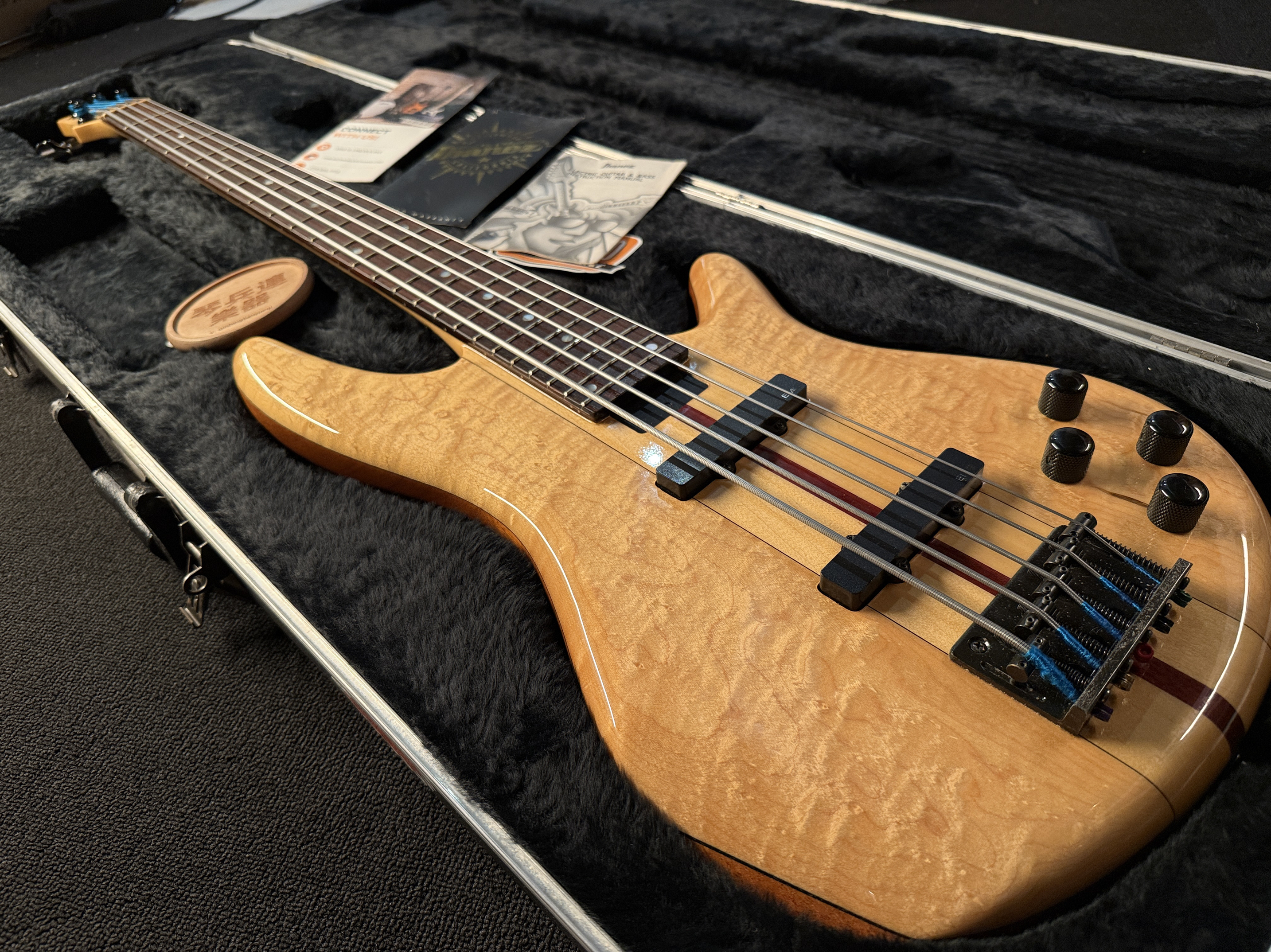美产依班娜贝斯ibanez american master series  MAB5BE Bass五弦