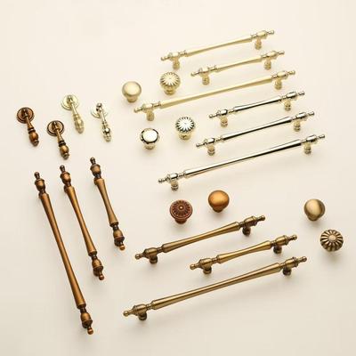 金色黄铜拉丝奶油风法式复古风