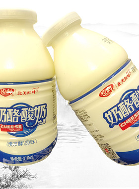 四川农科奶酪酸奶饮品慢发酵原味310mlx12瓶风味奶饮品整箱礼品