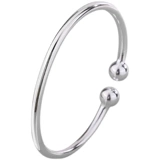 Серебряный браслет для друга, серебро 925 пробы, простой и элегантный дизайн, серебро 999 пробы