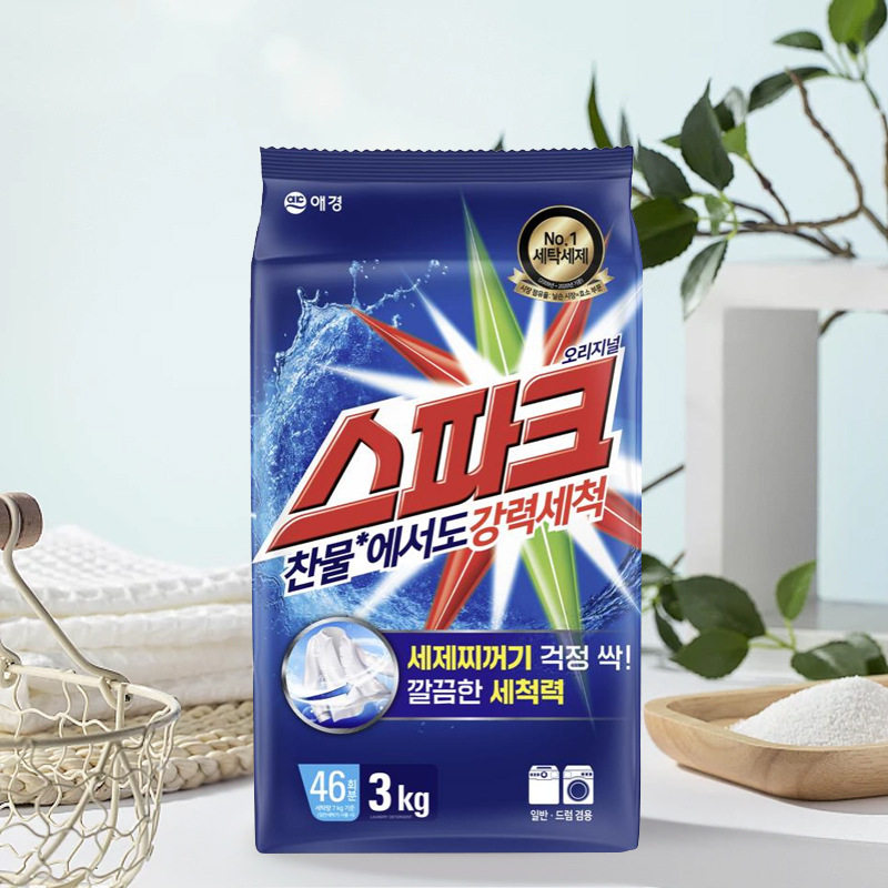 韩国进口冷水洗衣粉小苏打