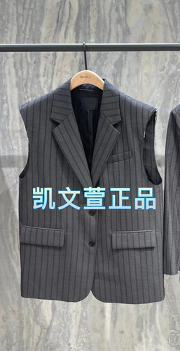 MBD3WAI002-1999现货上新专柜正品2024年秋款西装外套马甲