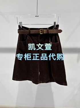 3J4Q104-995现货上新2025年冬款1-2专柜正品短裤休闲裤