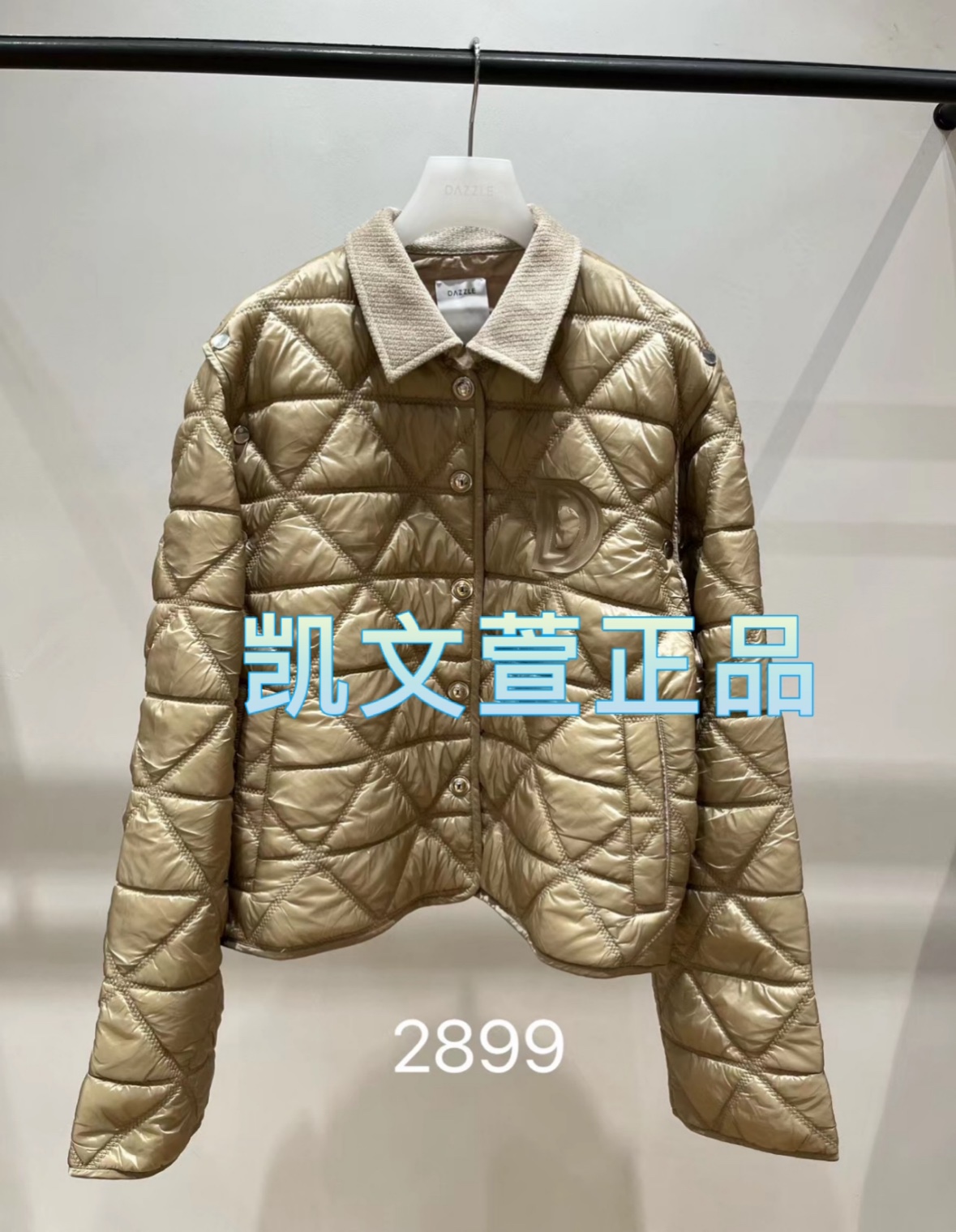2I4H303-2899现货上新2024冬款1-1专柜正品棉服外套