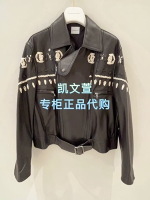 1J4L404-12990现货当天发2025冬款1-2专柜正品皮衣外套