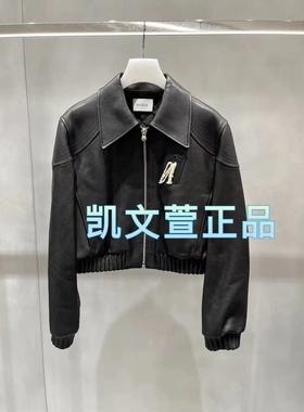 2H4L406-6399现货上新2023冬款2-2专柜正品皮衣外套