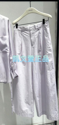 EBD2PAT013-1699现货上新2024夏款专柜正品休闲裤