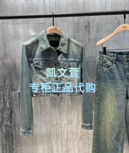 专柜正品 牛仔外套 1499现货上新2025秋款 MBE3JKT020
