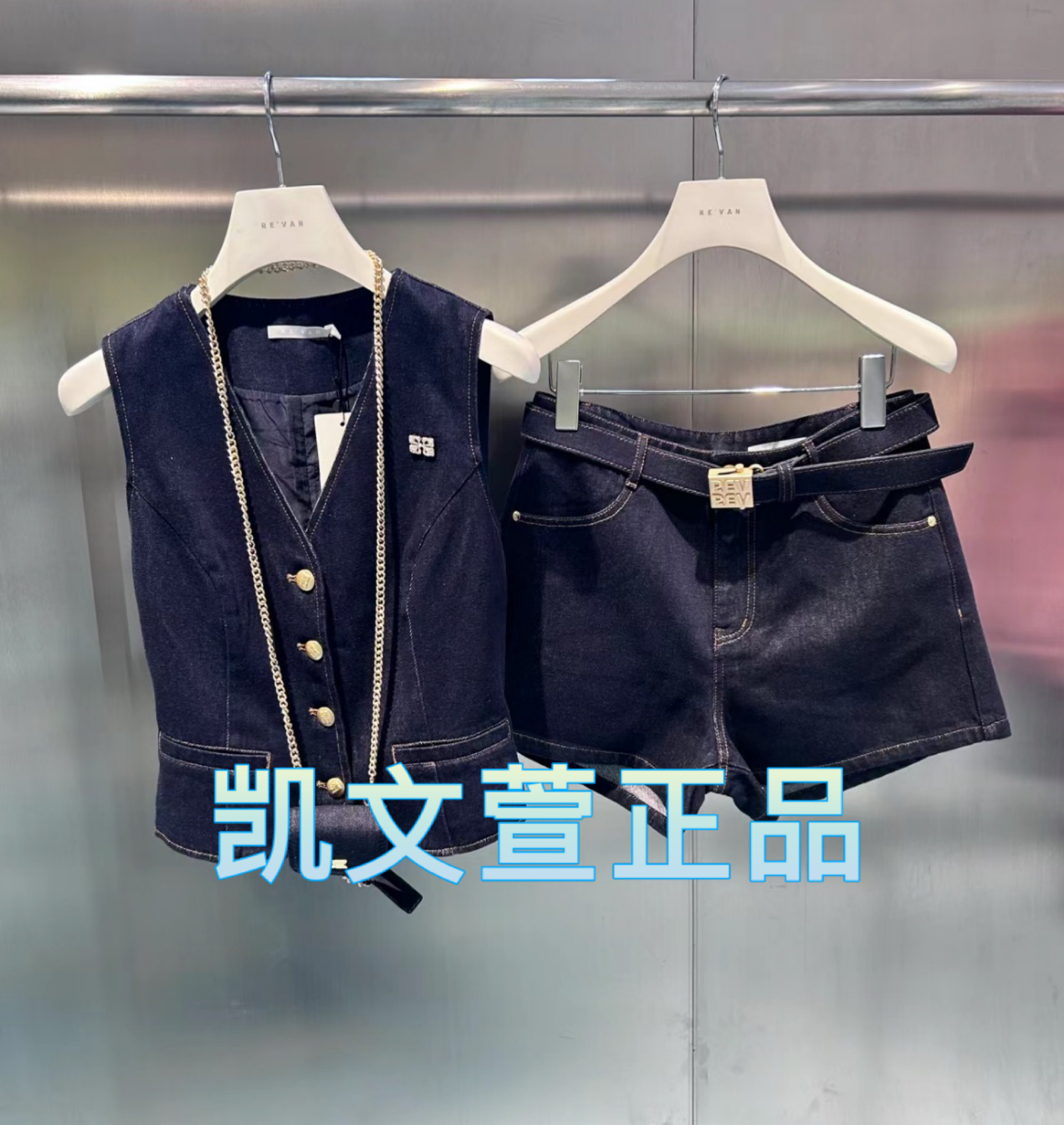 正品2024夏款短裤牛仔裤