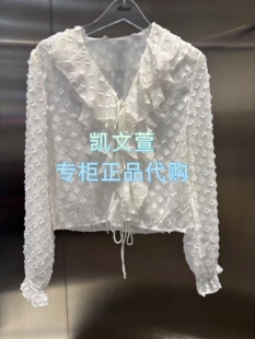 1专柜正品 3J3D504 995现货上新2025年秋款 衬衫