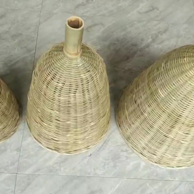 引蜂笼灯罩竹编收蜂笼诱蜂招蜂笼