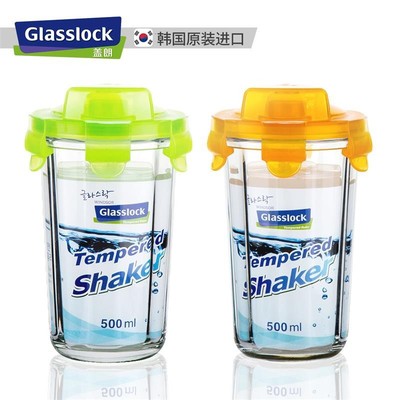 特价清仓GLASSLOCK钢化玻璃带盖透明微波炉加热牛奶柠檬茶水杯