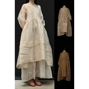 Mutedance 连衣裙 桑蚕丝宽松罩衫