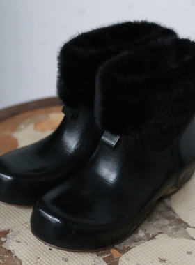 DOYS 牛皮靴真皮短靴女