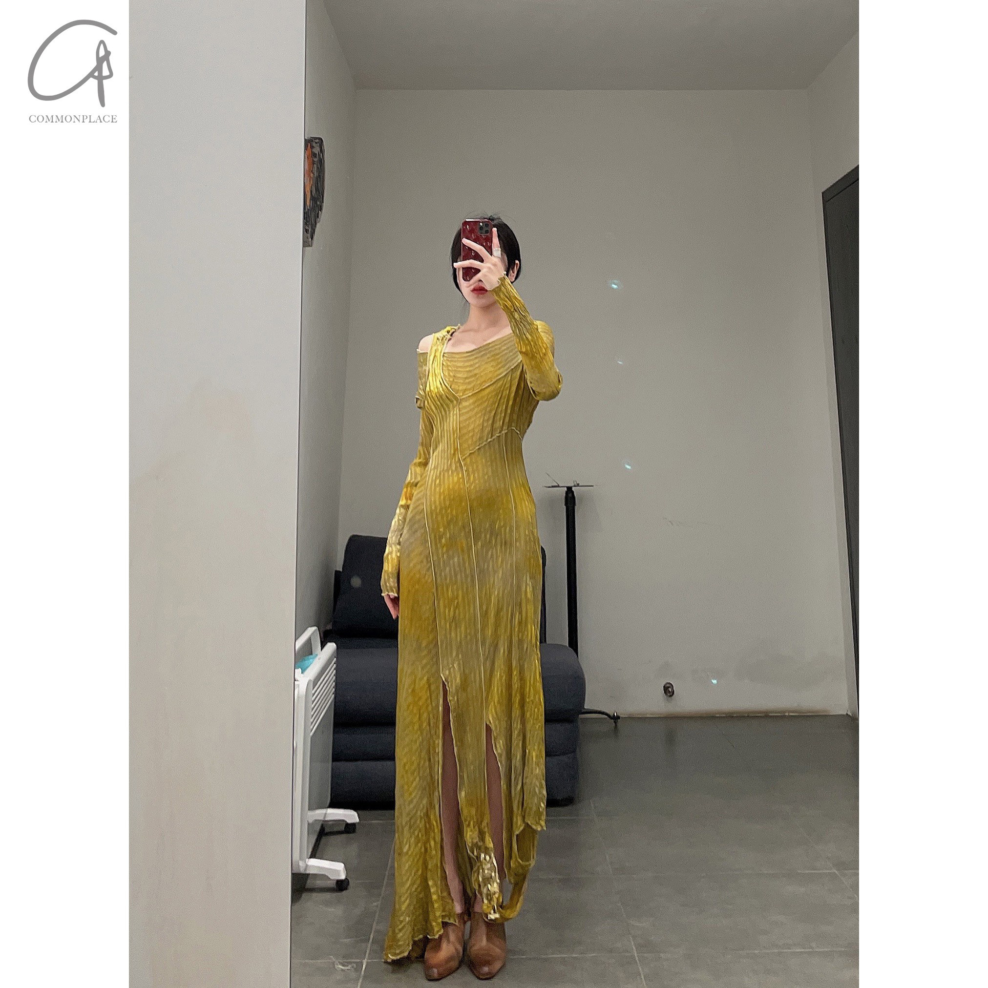 拼接连衣裙连衣裙休闲