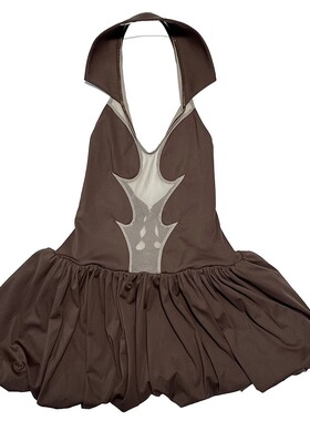 RUI built 25秋冬 运动拼接蓬蓬连衣裙