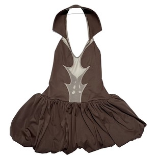 RUI built 25秋冬 运动拼接蓬蓬连衣裙