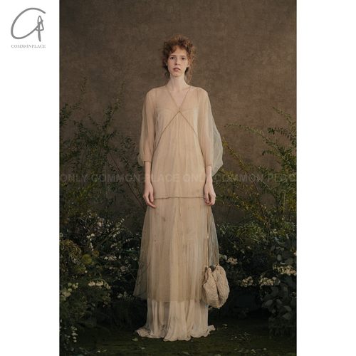 23春夏手缝纱质长裙