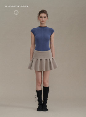 o cloche code 包肩紧身上衣