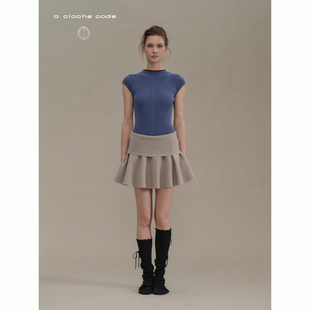 o cloche code 包肩紧身上衣