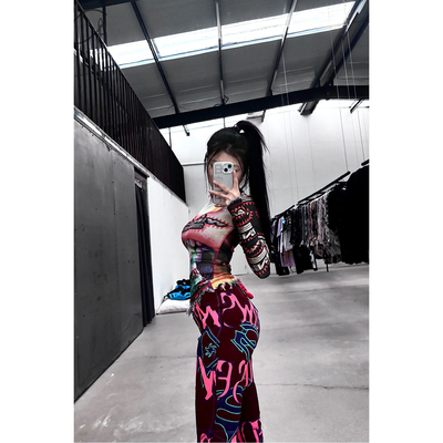 40%OFF WINDOWSEN  圆领网眼上衣