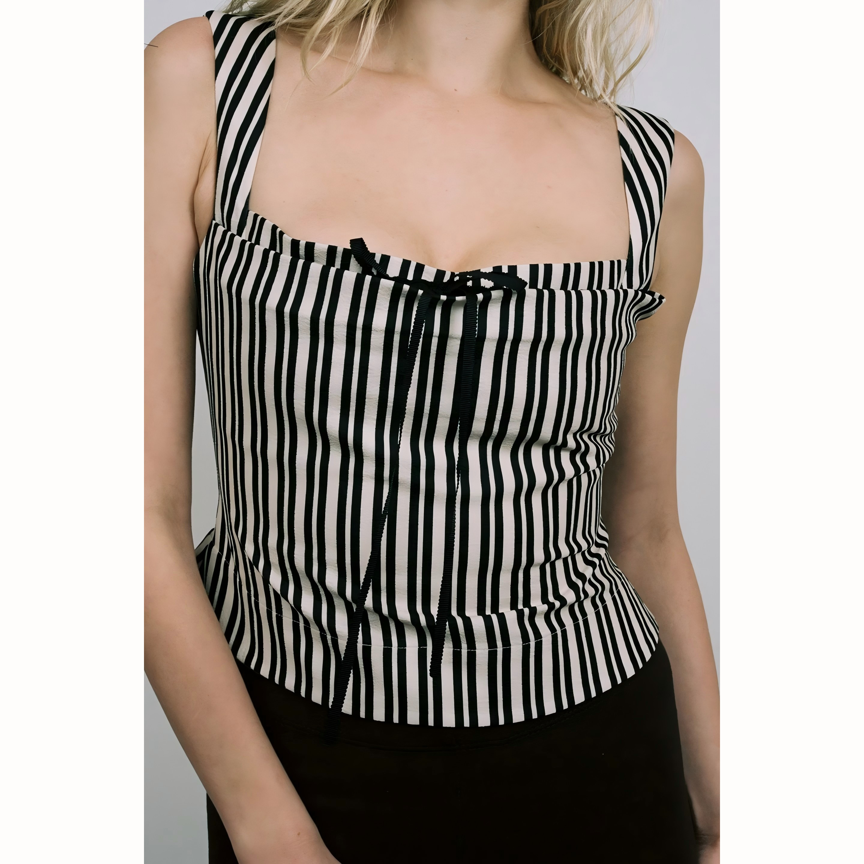 MIAOU 系带 IMOGEN 紧身胸衣背心吊带