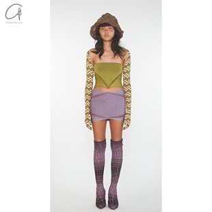 迷你半身裙 BOULDER 印度尼西亚 ISA 60%OFF