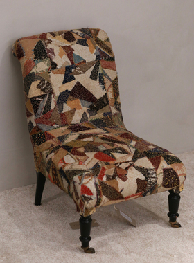 预 By Walid 19世纪维多利亚时代护理椅 英国  H85xW55xD50CM