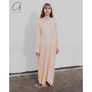 葡萄牙制 扎布绸缎连衣裙 40%OFF BASERANGE