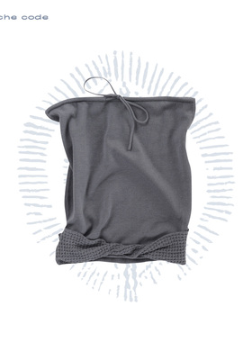 o cloche code 系带抹胸上衣