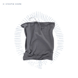 o cloche code 系带抹胸上衣