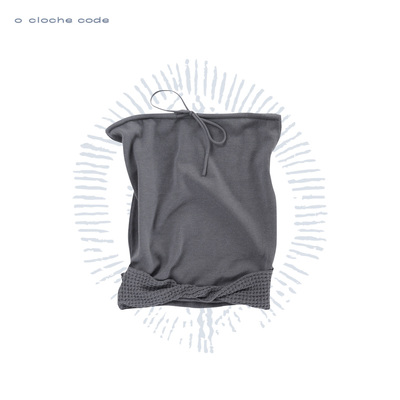 o cloche code 系带抹胸上衣