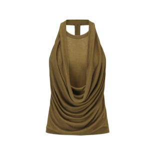 假两件垂坠螺纹背心 26早春 OUDE WAAG