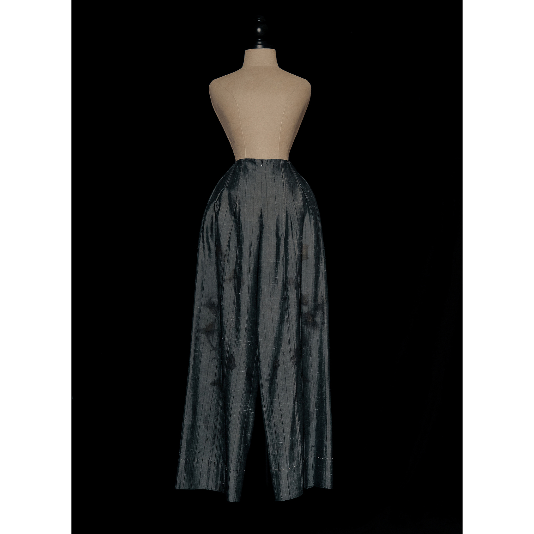 Mutedance 25秋冬 宽松休闲裤系列 随机花染手作